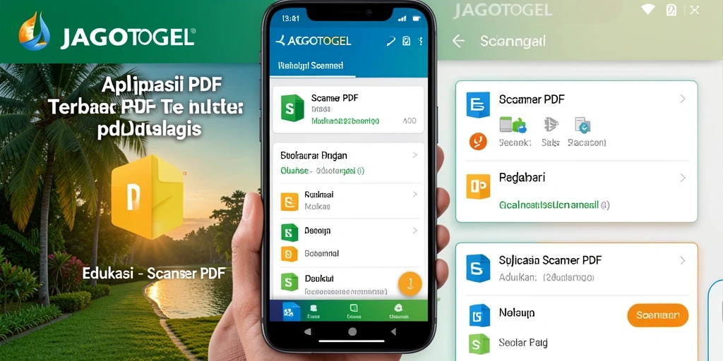 Tampilan antarmuka pengguna aplikasi Scanner PDF JAGOTOGEL.