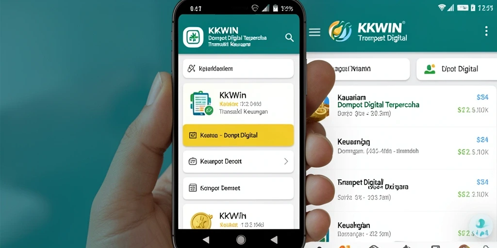 Antarmuka aplikasi KKWIN yang ramah pengguna dan intuitif.