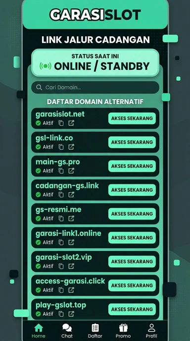 Link Alternatif Garasislot Untuk Akses Stabil